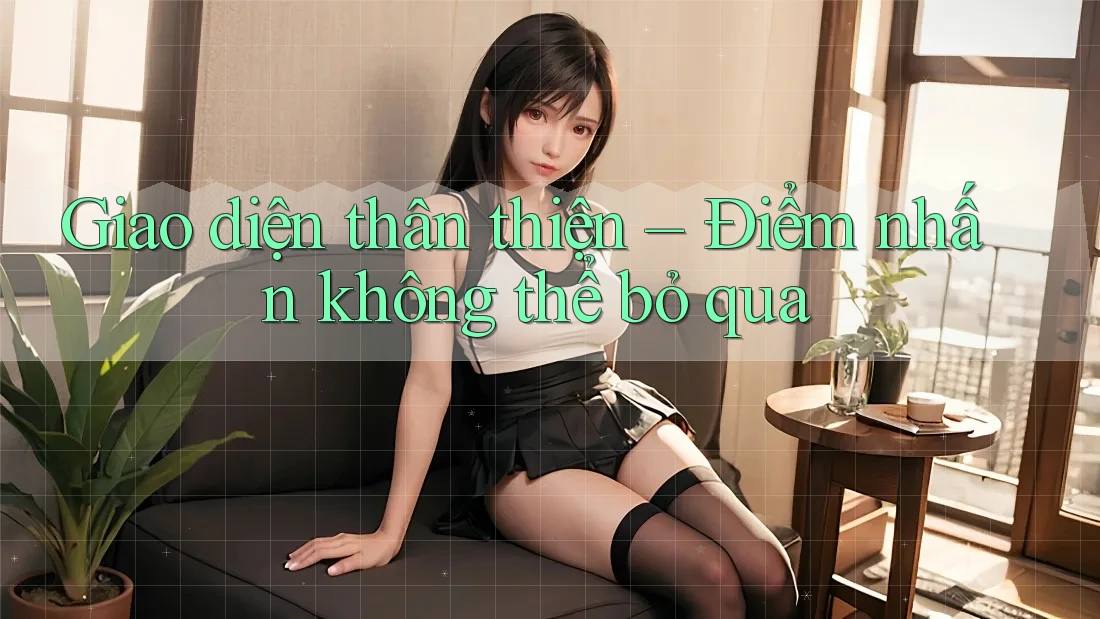 Giao diện thân thiện – Điểm nhấn không thể bỏ qua