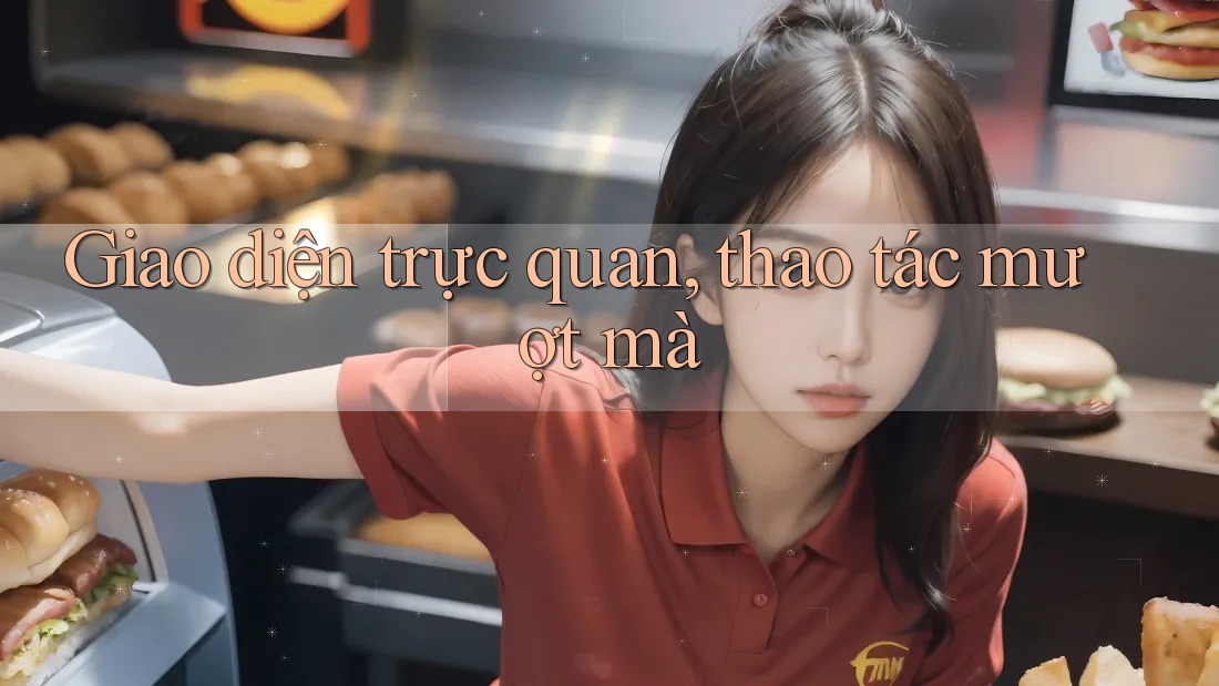 Giao diện trực quan, thao tác mượt mà Giao diện trực quan, thao tác mượt mà