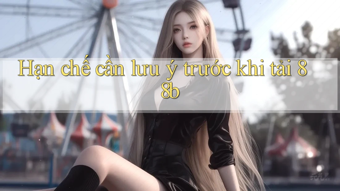 Hạn chế cần lưu ý trước khi tải 88b Hạn chế cần lưu ý trước khi tải 88b