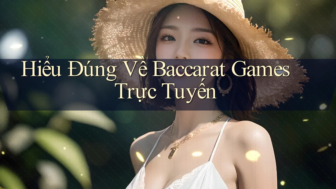 Hiểu Đúng Về Baccarat Games Trực Tuyến