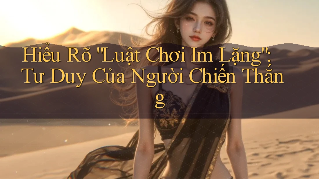 Hiểu Rõ “Luật Chơi Im Lặng”: Tư Duy Của Người Chiến Thắng