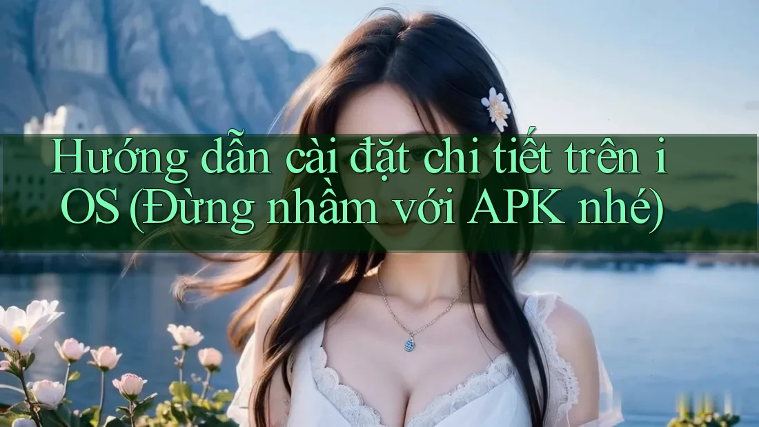 Hướng dẫn cài đặt chi tiết trên iOS (Đừng nhầm với APK nhé)