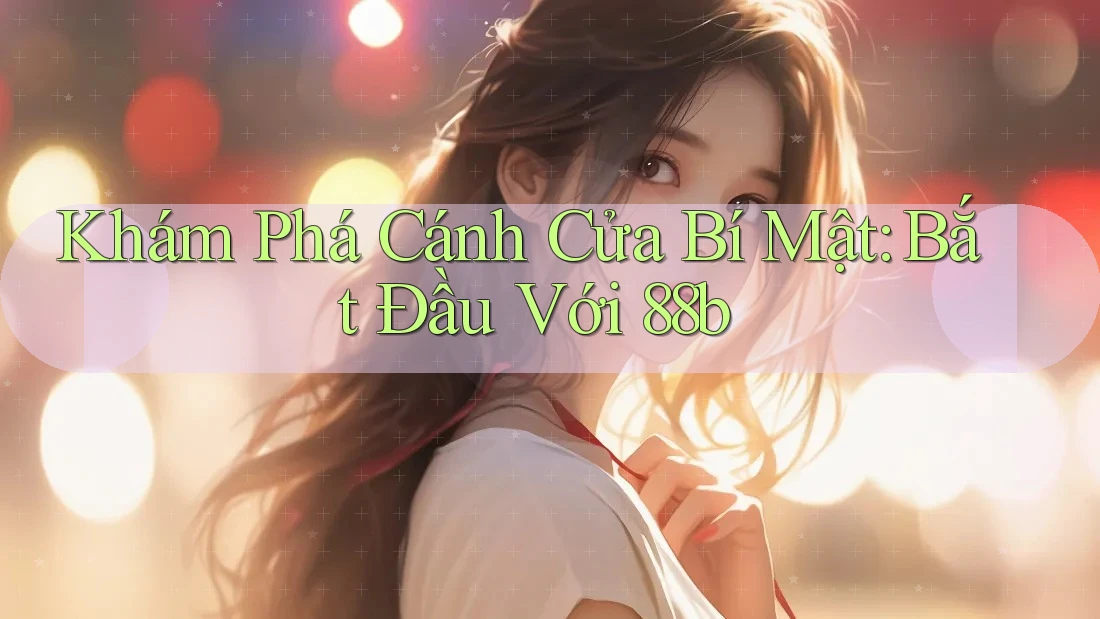 Khám Phá Cánh Cửa Bí Mật: Bắt Đầu Với 88b