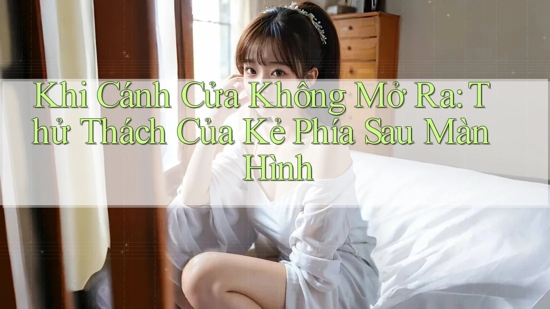 Khi Cánh Cửa Không Mở Ra: Thử Thách Của Kẻ Phía Sau Màn Hình