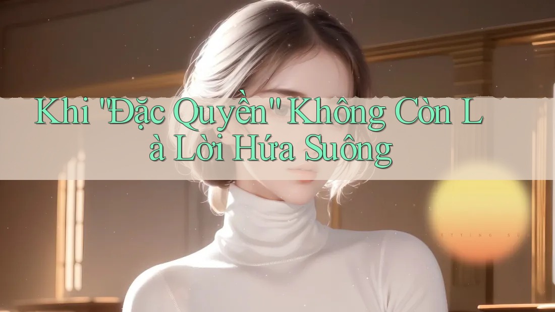 Khi “Đặc Quyền” Không Còn Là Lời Hứa Suông