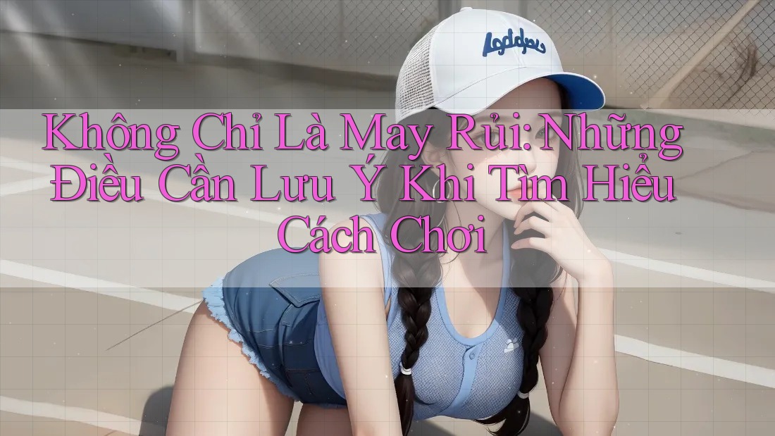 Không Chỉ Là May Rủi: Những Điều Cần Lưu Ý Khi Tìm Hiểu Cách Chơi