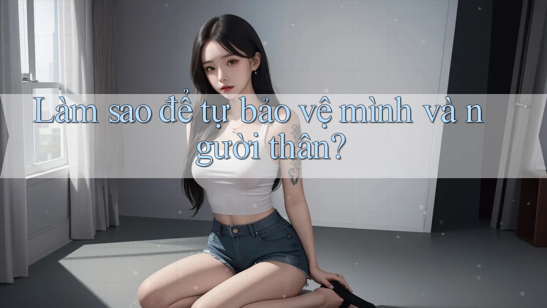 Làm sao để tự bảo vệ mình và người thân?
