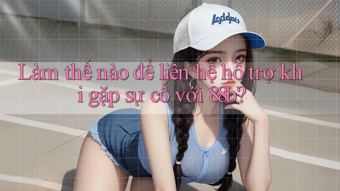 Làm thế nào để liên hệ hỗ trợ khi gặp sự cố với 88b? Làm thế nào để liên hệ hỗ trợ khi gặp sự cố với 88b?