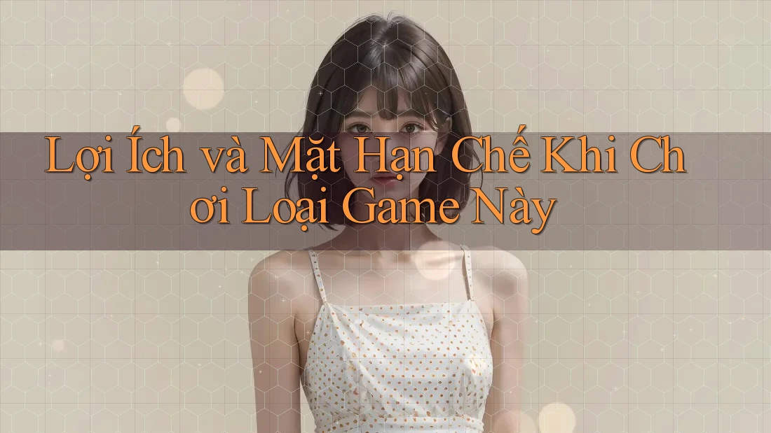 Lợi Ích và Mặt Hạn Chế Khi Chơi Loại Game Này