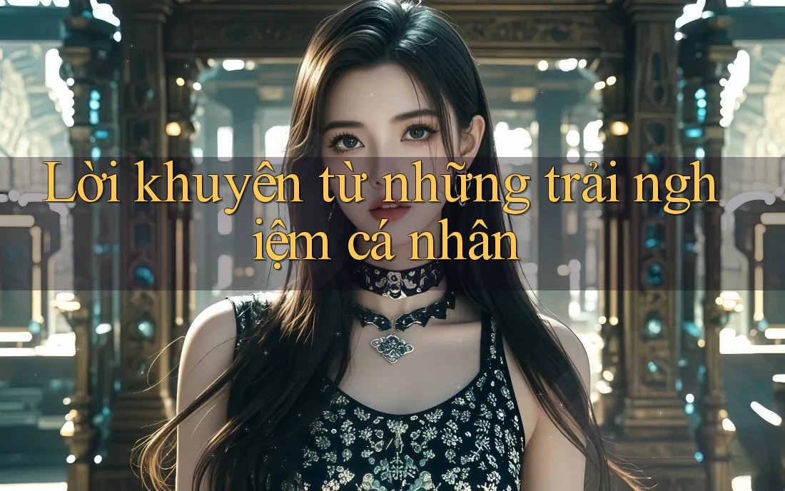 Lời khuyên từ những trải nghiệm cá nhân
