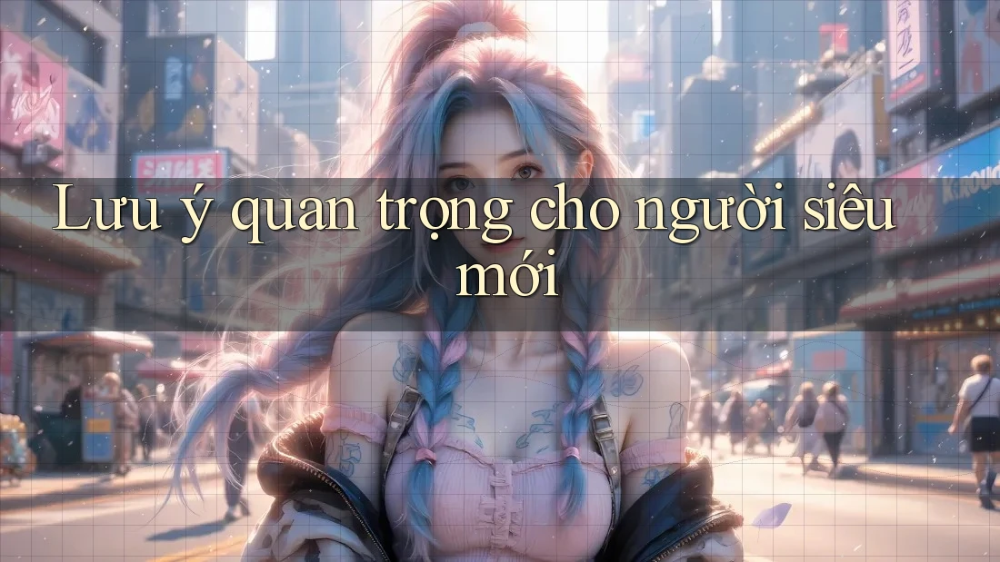 Lưu ý quan trọng cho người siêu mới