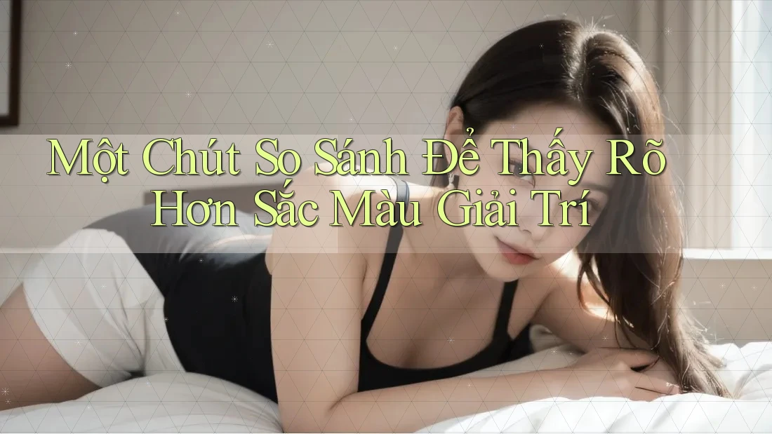 Một Chút So Sánh Để Thấy Rõ Hơn Sắc Màu Giải Trí