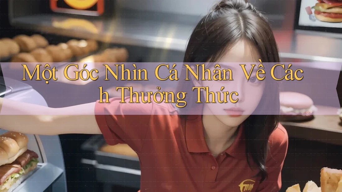 Một Góc Nhìn Cá Nhân Về Cách Thưởng Thức