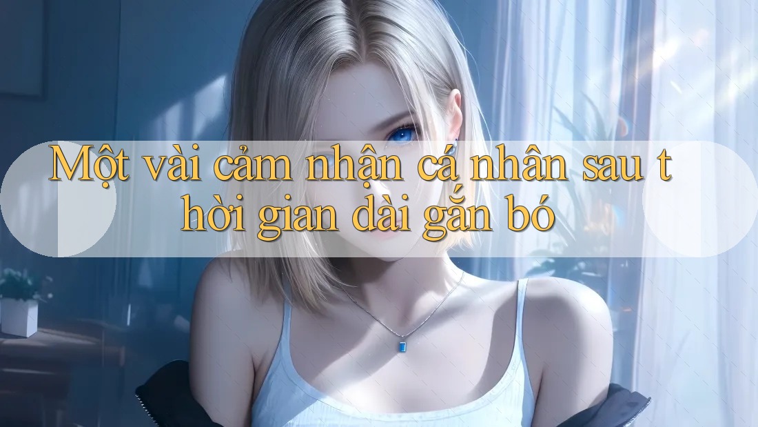 Một vài cảm nhận cá nhân sau thời gian dài gắn bó