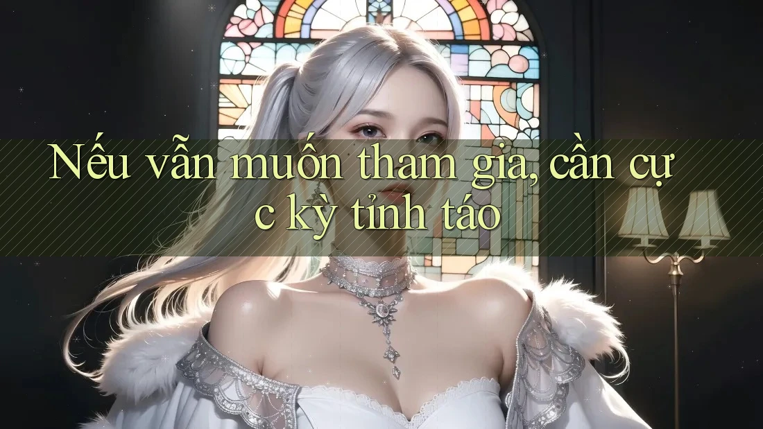 Nếu vẫn muốn tham gia, cần cực kỳ tỉnh táo