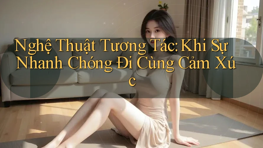 Nghệ Thuật Tương Tác: Khi Sự Nhanh Chóng Đi Cùng Cảm Xúc