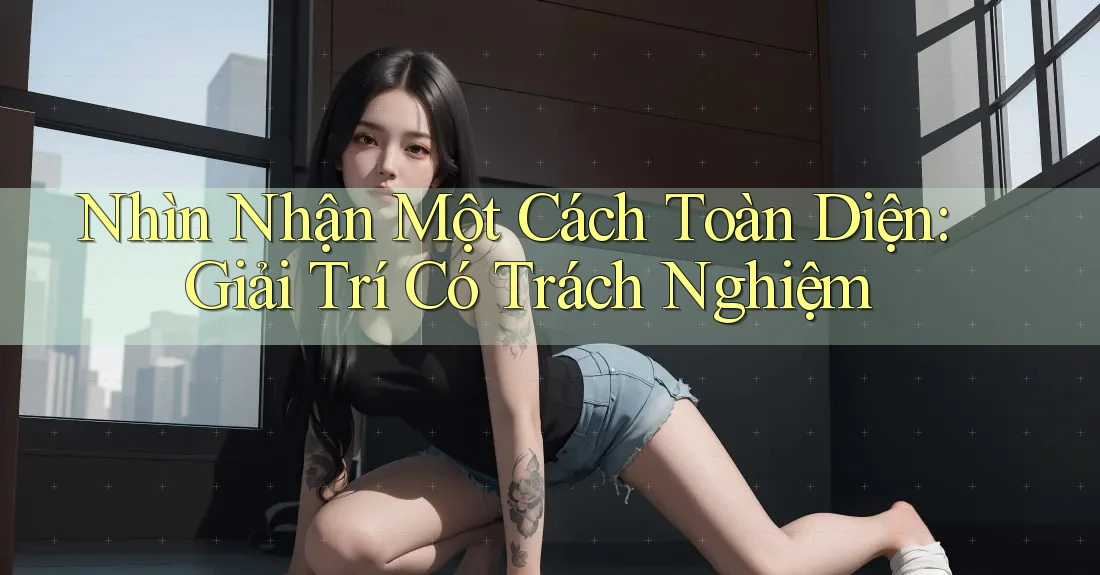 Nhìn Nhận Một Cách Toàn Diện: Giải Trí Có Trách Nghiệm