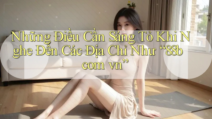 Những Điều Cần Sáng Tỏ Khi Nghe Đến Các Địa Chỉ Như “88b com vn”