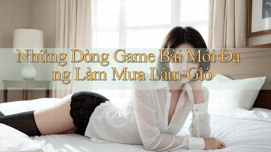 Những Dòng Game Bài Mới Đang Làm Mưa Làm Gió