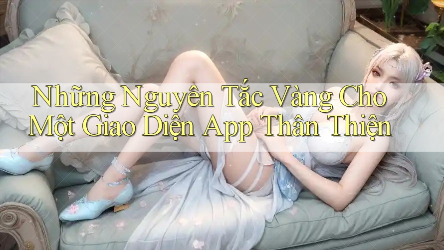 Những Nguyên Tắc Vàng Cho Một Giao Diện App Thân Thiện