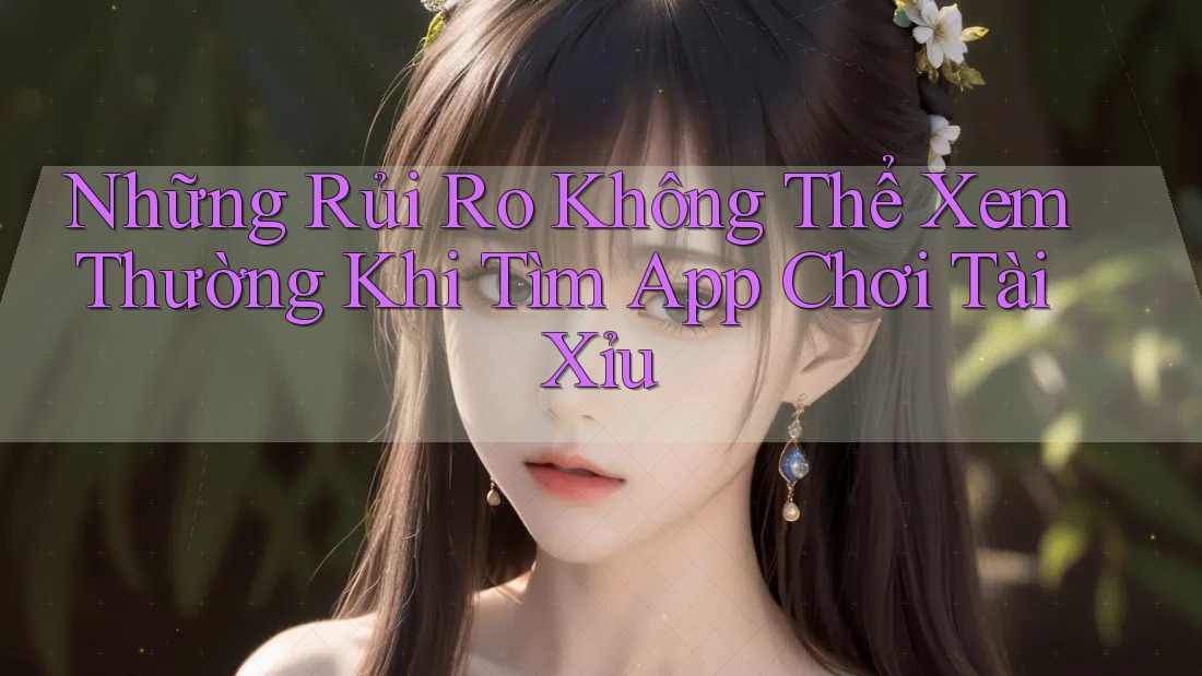 Những Rủi Ro Không Thể Xem Thường Khi Tìm App Chơi Tài Xỉu