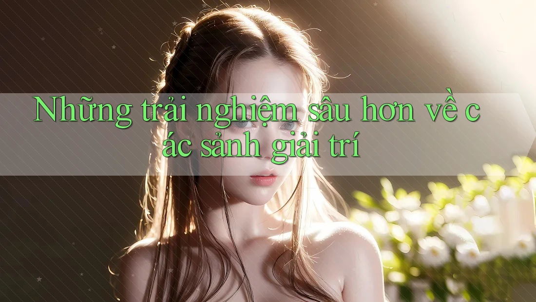 Những trải nghiệm sâu hơn về các sảnh giải trí