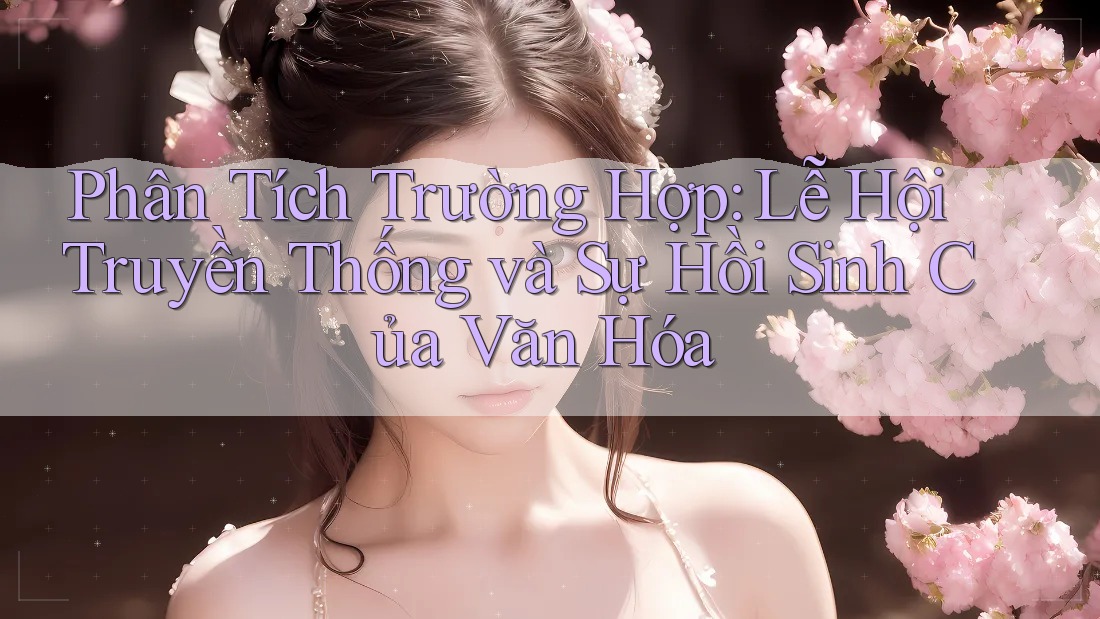 Phân Tích Trường Hợp: Lễ Hội Truyền Thống và Sự Hồi Sinh Của Văn Hóa