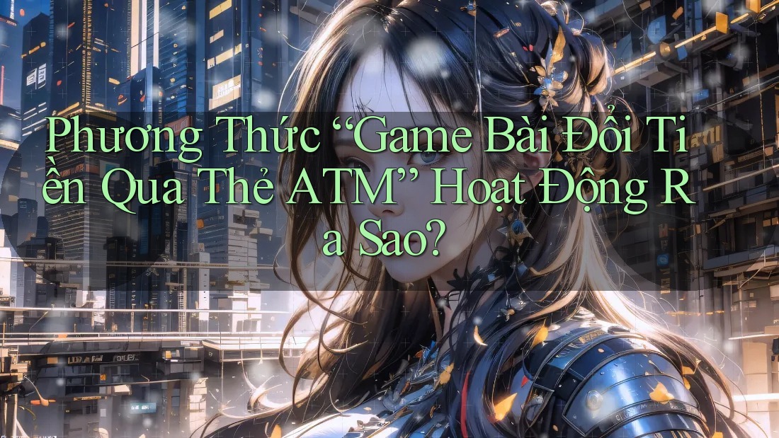 Phương Thức “Game Bài Đổi Tiền Qua Thẻ ATM” Hoạt Động Ra Sao?