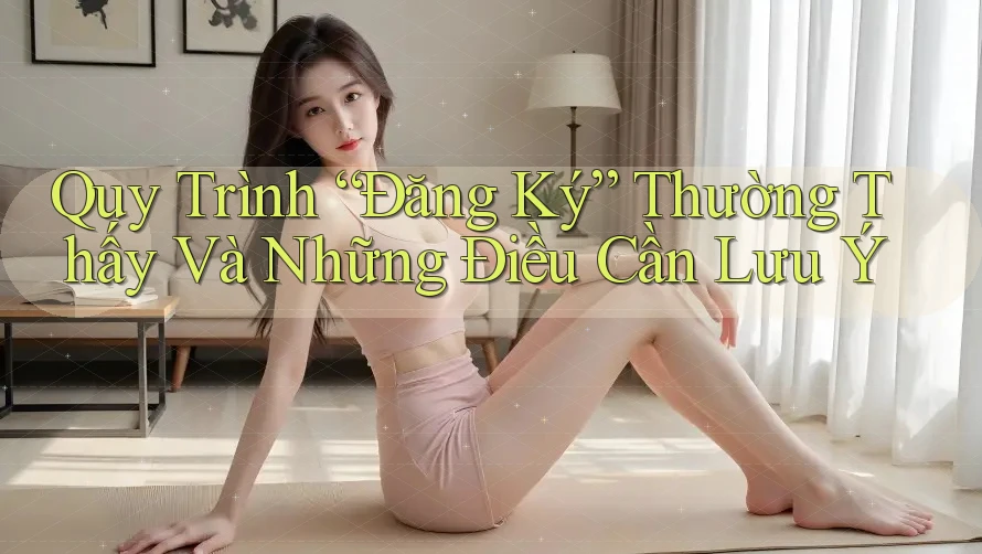 Quy Trình “Đăng Ký” Thường Thấy Và Những Điều Cần Lưu Ý