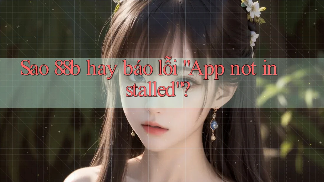 Sao 88b hay báo lỗi “App not installed”?