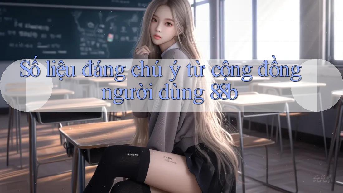 Số liệu đáng chú ý từ cộng đồng người dùng 88b