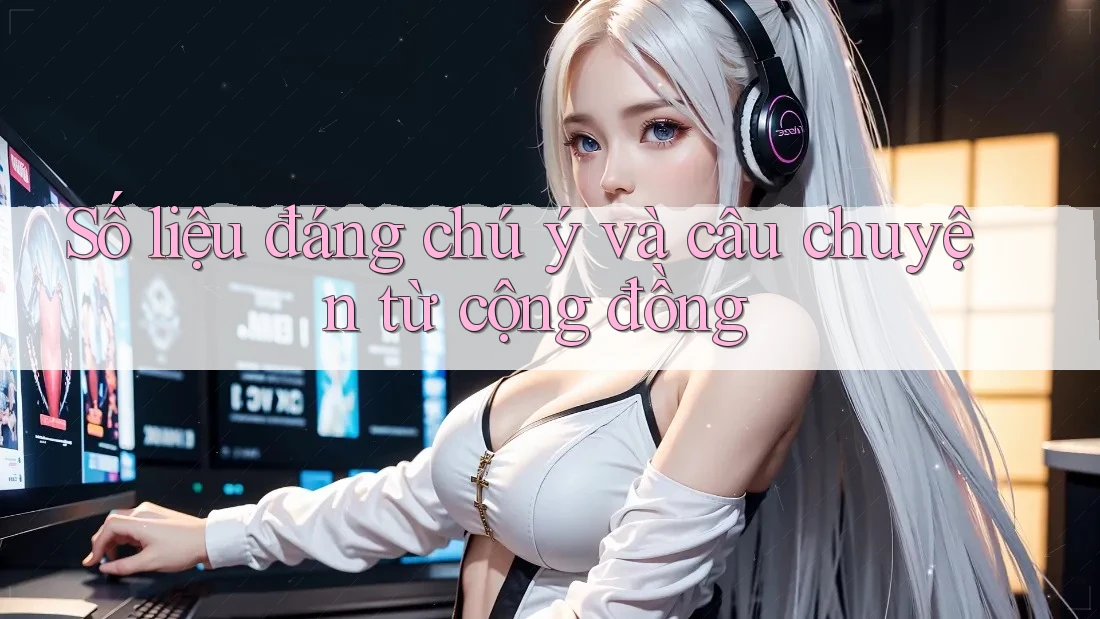 Số liệu đáng chú ý và câu chuyện từ cộng đồng