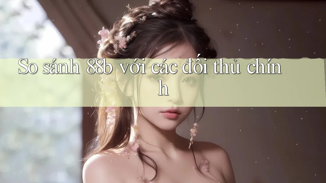 So sánh 88b với các đối thủ chính