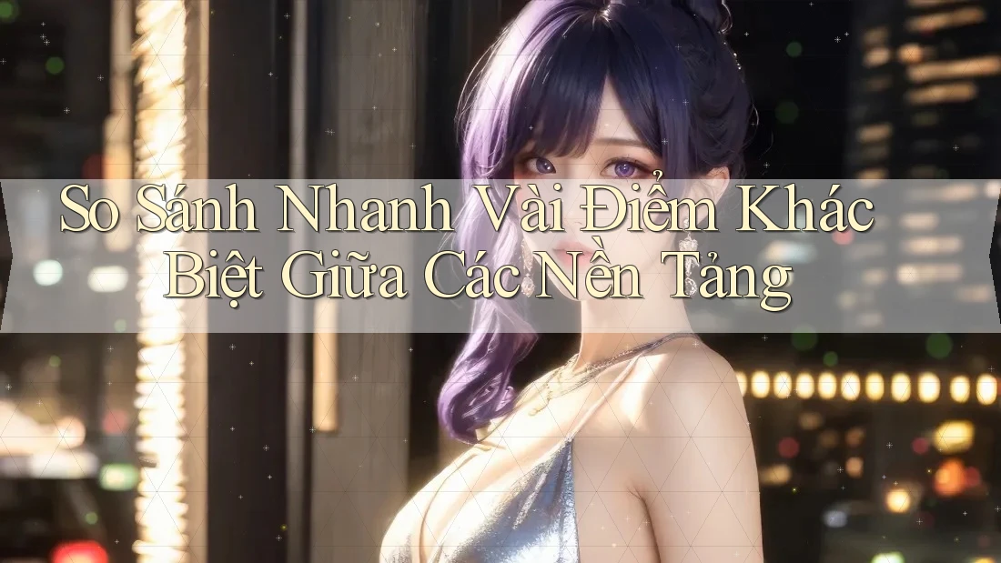So Sánh Nhanh Vài Điểm Khác Biệt Giữa Các Nền Tảng