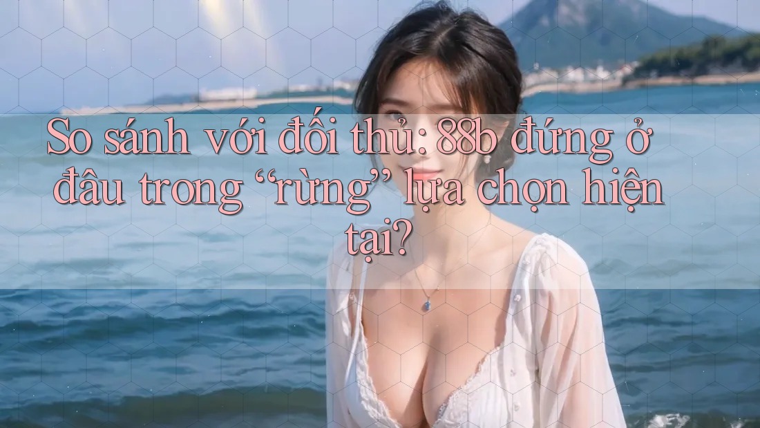 So sánh với đối thủ: 88b đứng ở đâu trong “rừng” lựa chọn hiện tại?