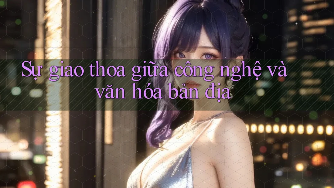 Sự giao thoa giữa công nghệ và văn hóa bản địa