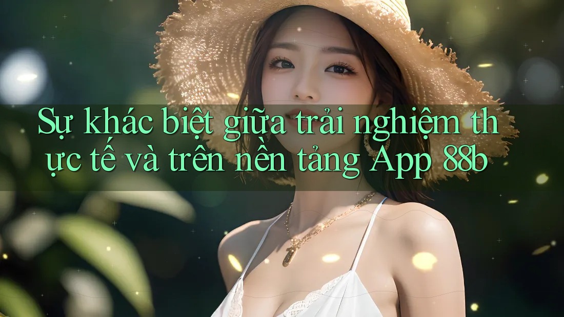 Sự khác biệt giữa trải nghiệm thực tế và trên nền tảng App 88b