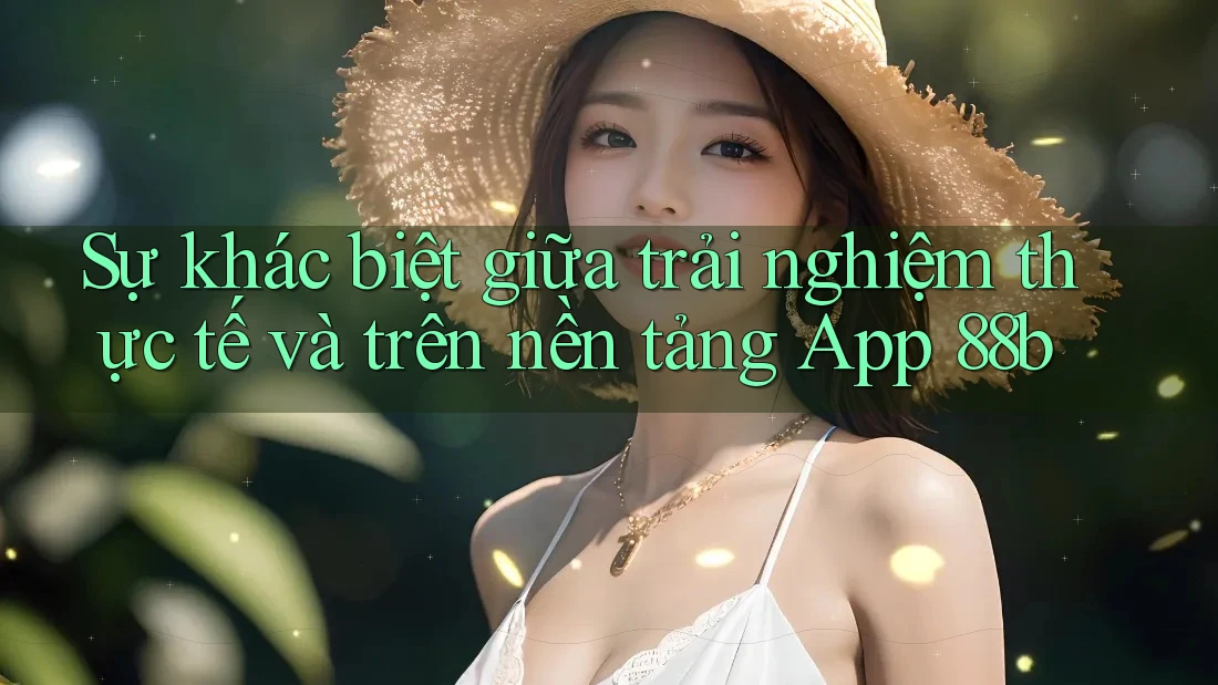 Sự khác biệt giữa trải nghiệm thực tế và trên nền tảng App 88b