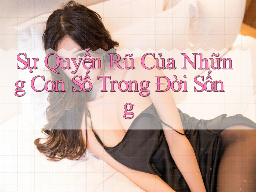 Sự Quyến Rũ Của Những Con Số Trong Đời Sống