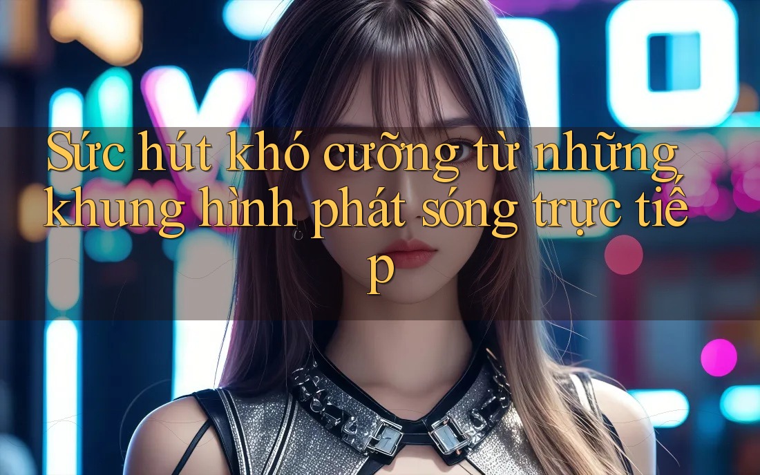 Sức hút khó cưỡng từ những khung hình phát sóng trực tiếp