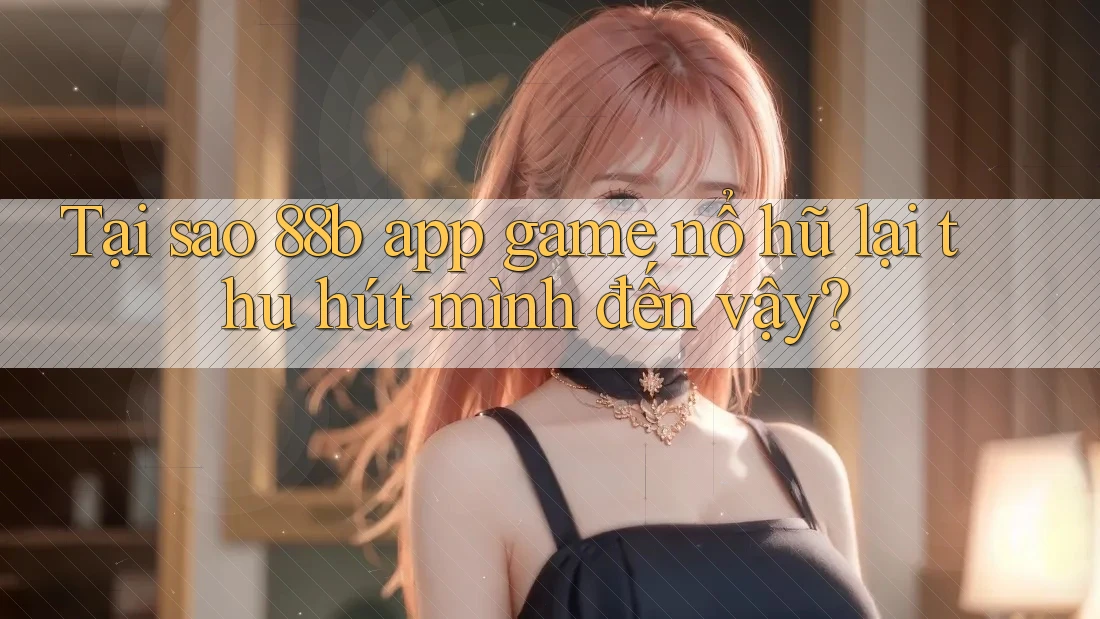 Tại sao 88b app game nổ hũ lại thu hút mình đến vậy?