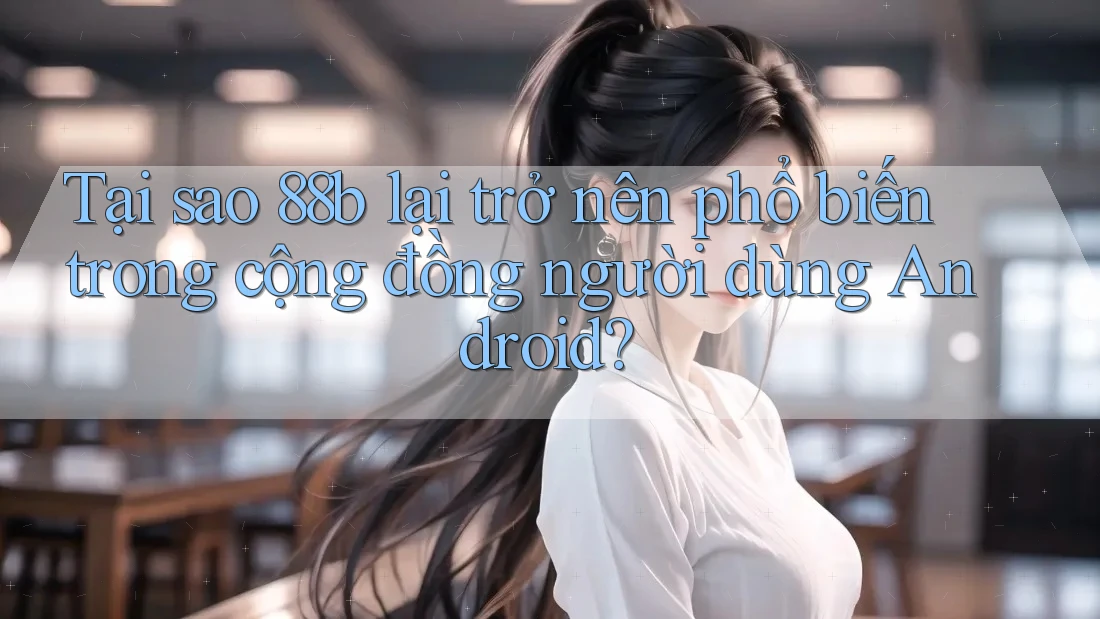 Tại sao 88b lại trở nên phổ biến trong cộng đồng người dùng Android?