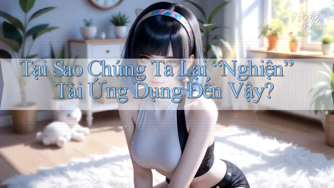 Tại Sao Chúng Ta Lại “Nghiện” Tải Ứng Dụng Đến Vậy?