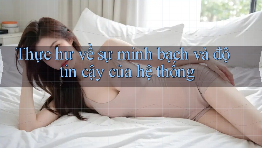 Thực hư về sự minh bạch và độ tin cậy của hệ thống Thực hư về sự minh bạch và độ tin cậy của hệ thống
