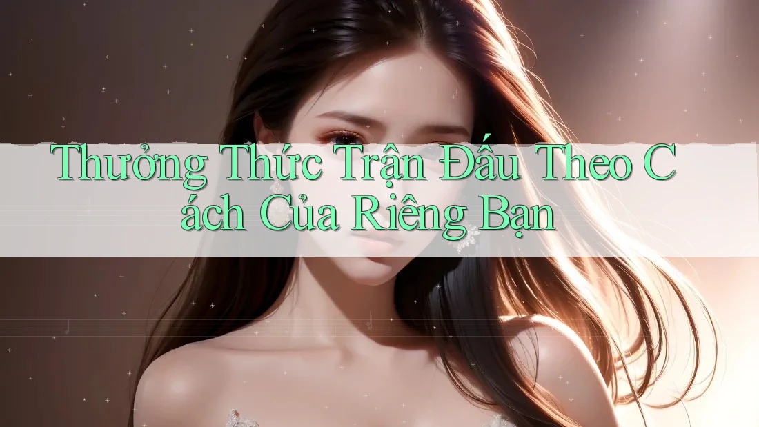 Thưởng Thức Trận Đấu Theo Cách Của Riêng Bạn