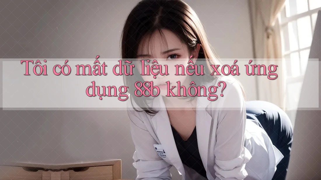 Tôi có mất dữ liệu nếu xoá ứng dụng 88b không?