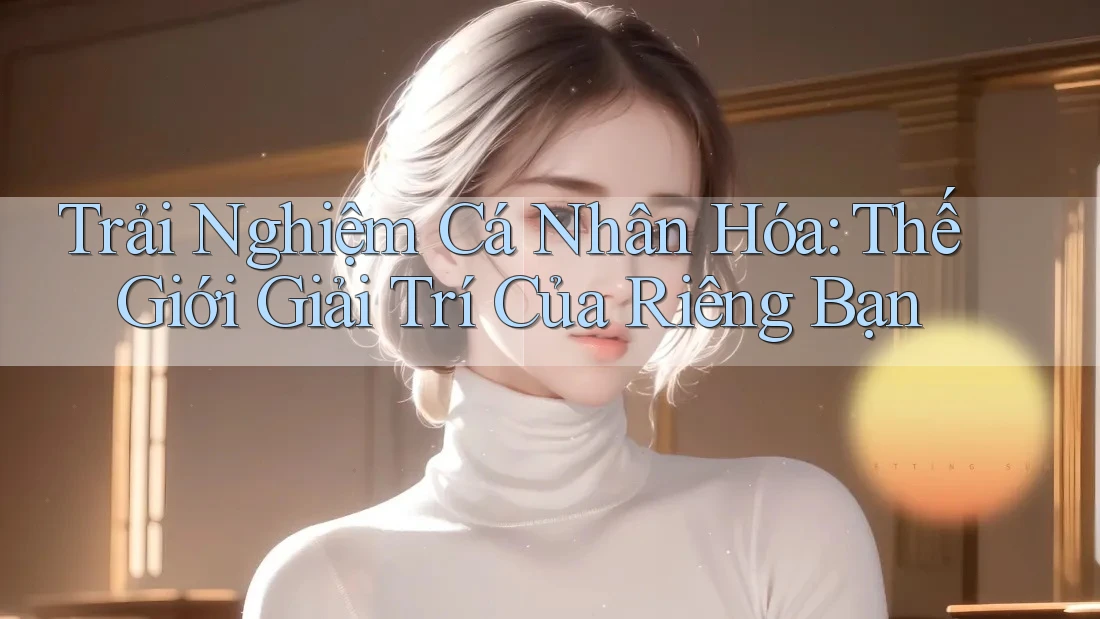 Trải Nghiệm Cá Nhân Hóa: Thế Giới Giải Trí Của Riêng Bạn