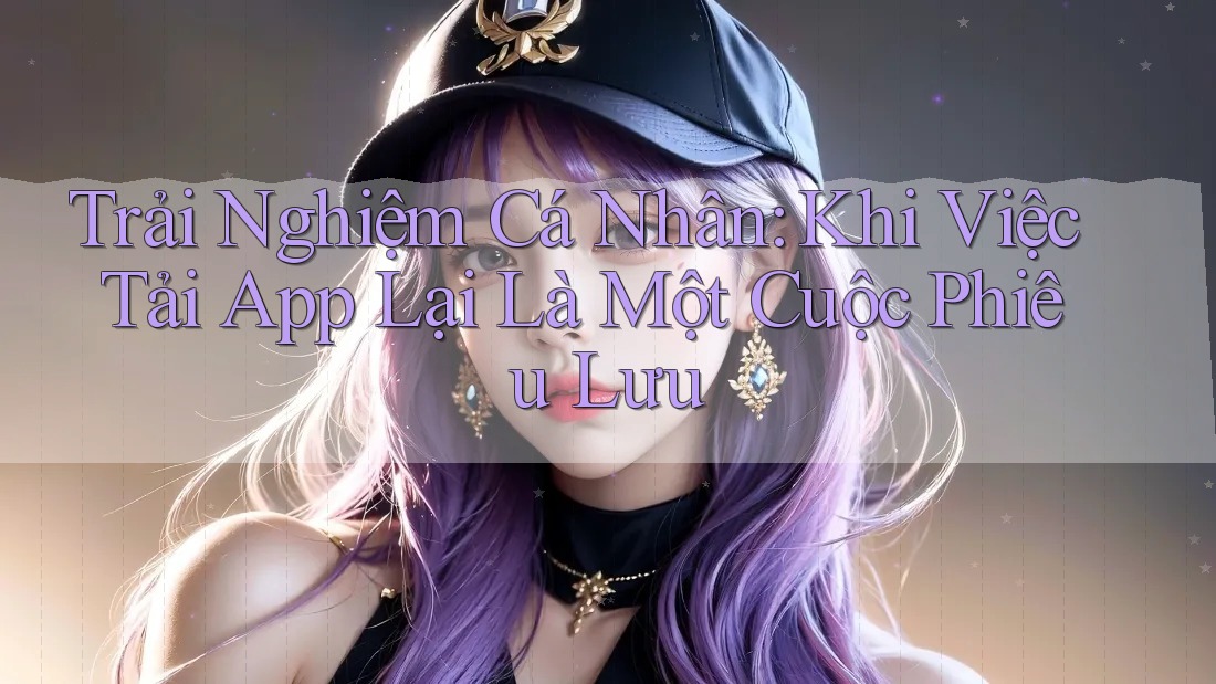 Trải Nghiệm Cá Nhân: Khi Việc Tải App Lại Là Một Cuộc Phiêu Lưu