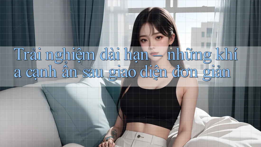 Trải nghiệm dài hạn – những khía cạnh ẩn sau giao diện đơn giản