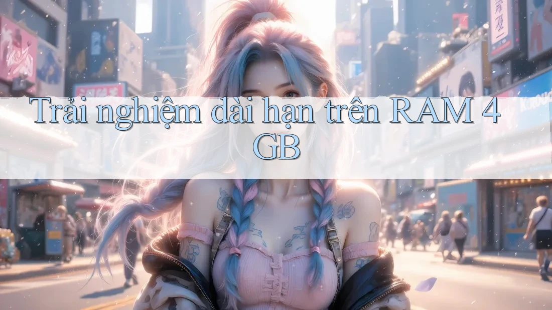Trải nghiệm dài hạn trên RAM 4GB